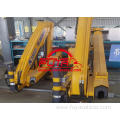 foldable boom crane mounted on truck